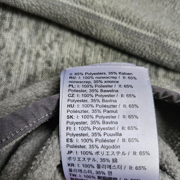 Fjall Raven Men's XL Gray 1/4 Snap Button Ovik Fleece Sweater 81469 Gorpcore - Picture 14 of 14